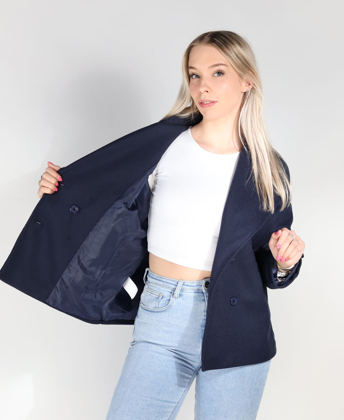 Stockholm Jacket Navy Blue