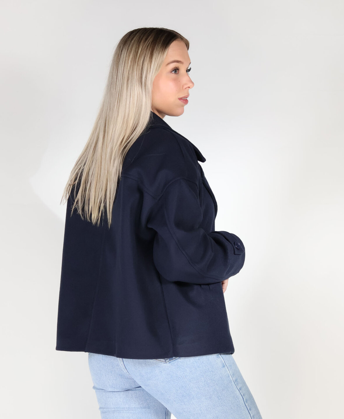 Stockholm Jacket Navy Blue