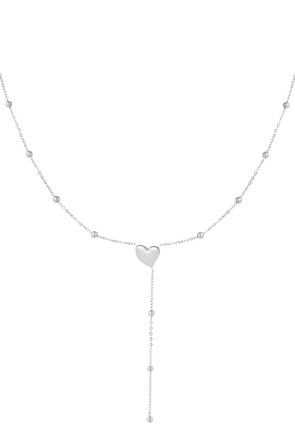 Necklace Longer Love Silver