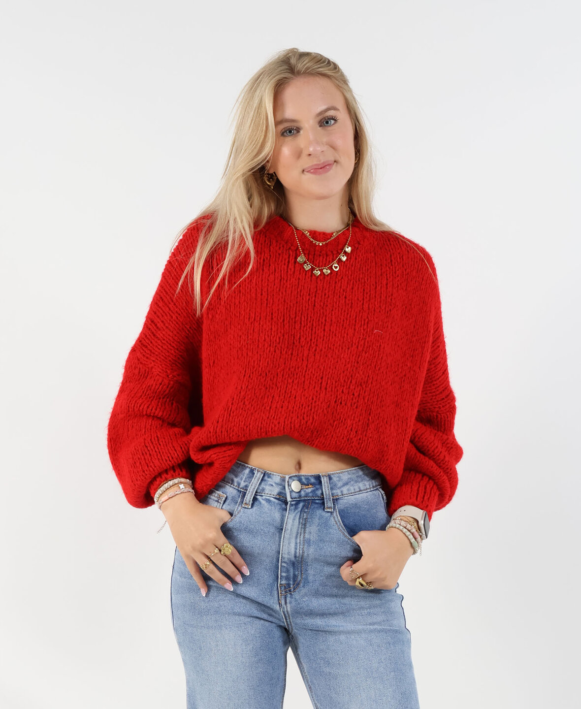 Comfy Knit Red