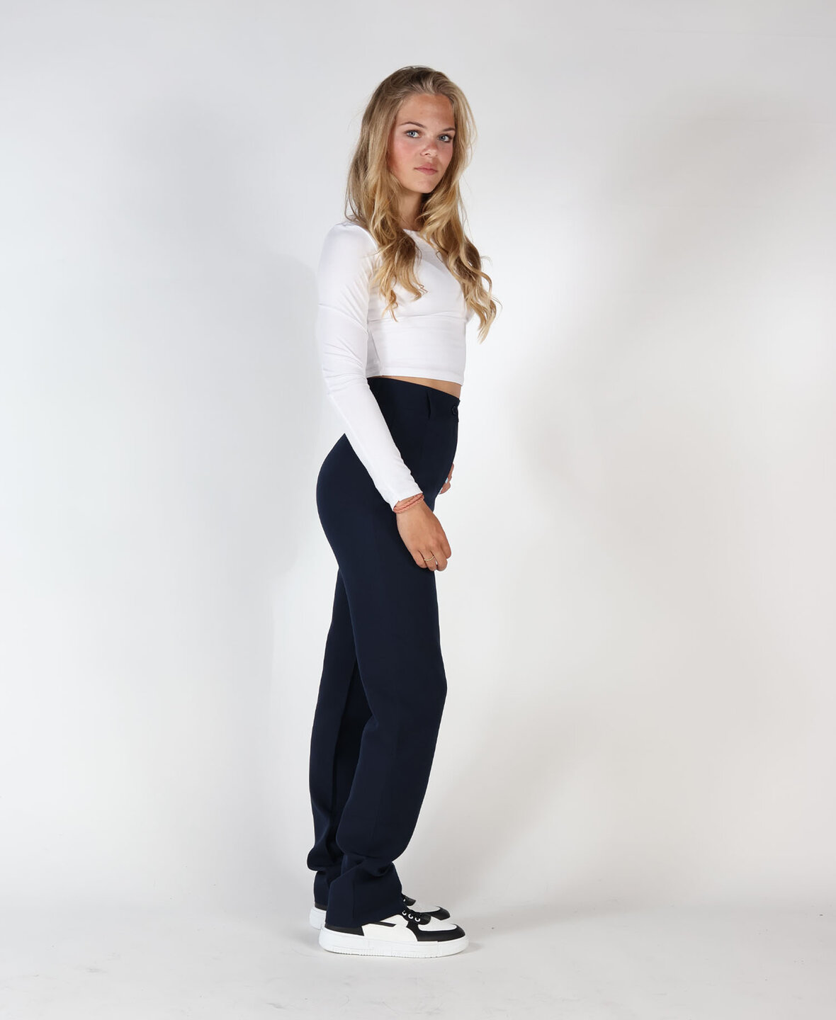 Sanne Pants Navy Blue