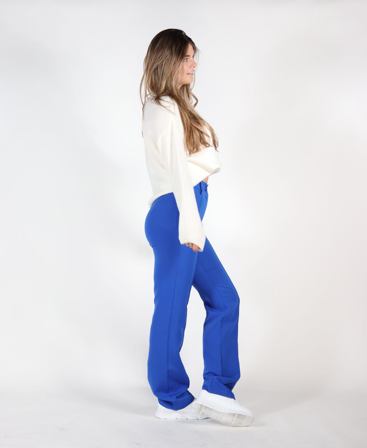 Sanne Stripe Pants Blue (TALL)