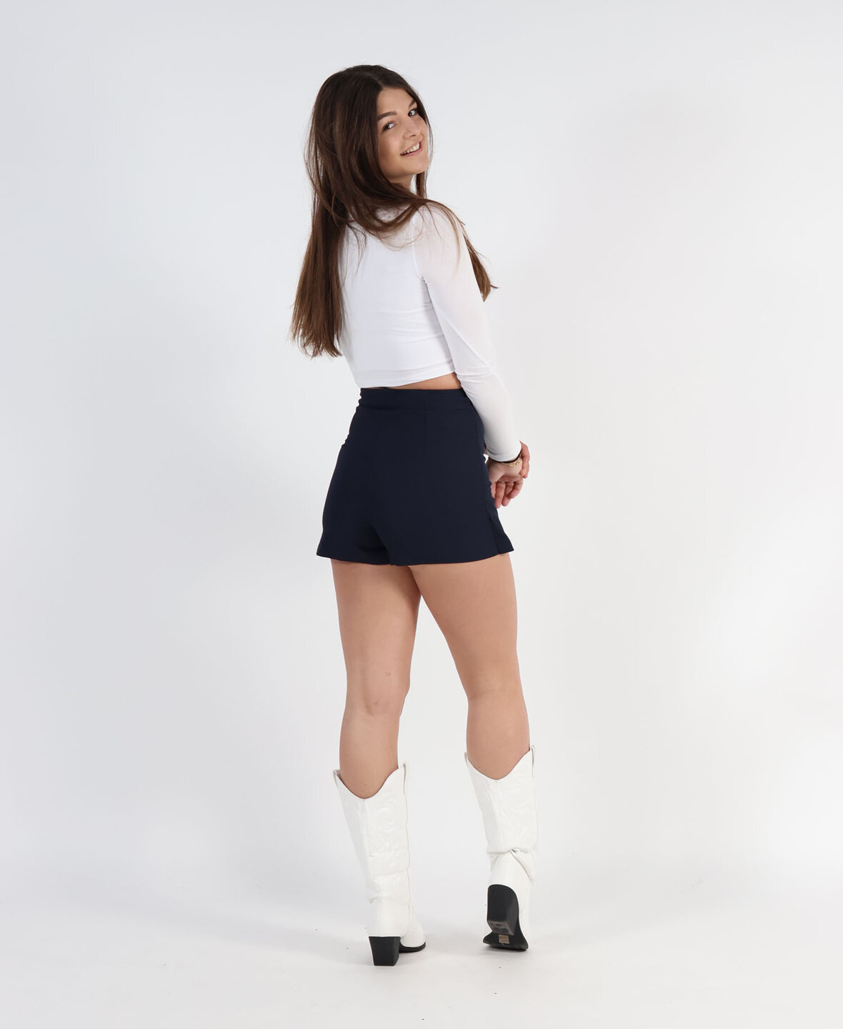 Basic Skort Navy Blue