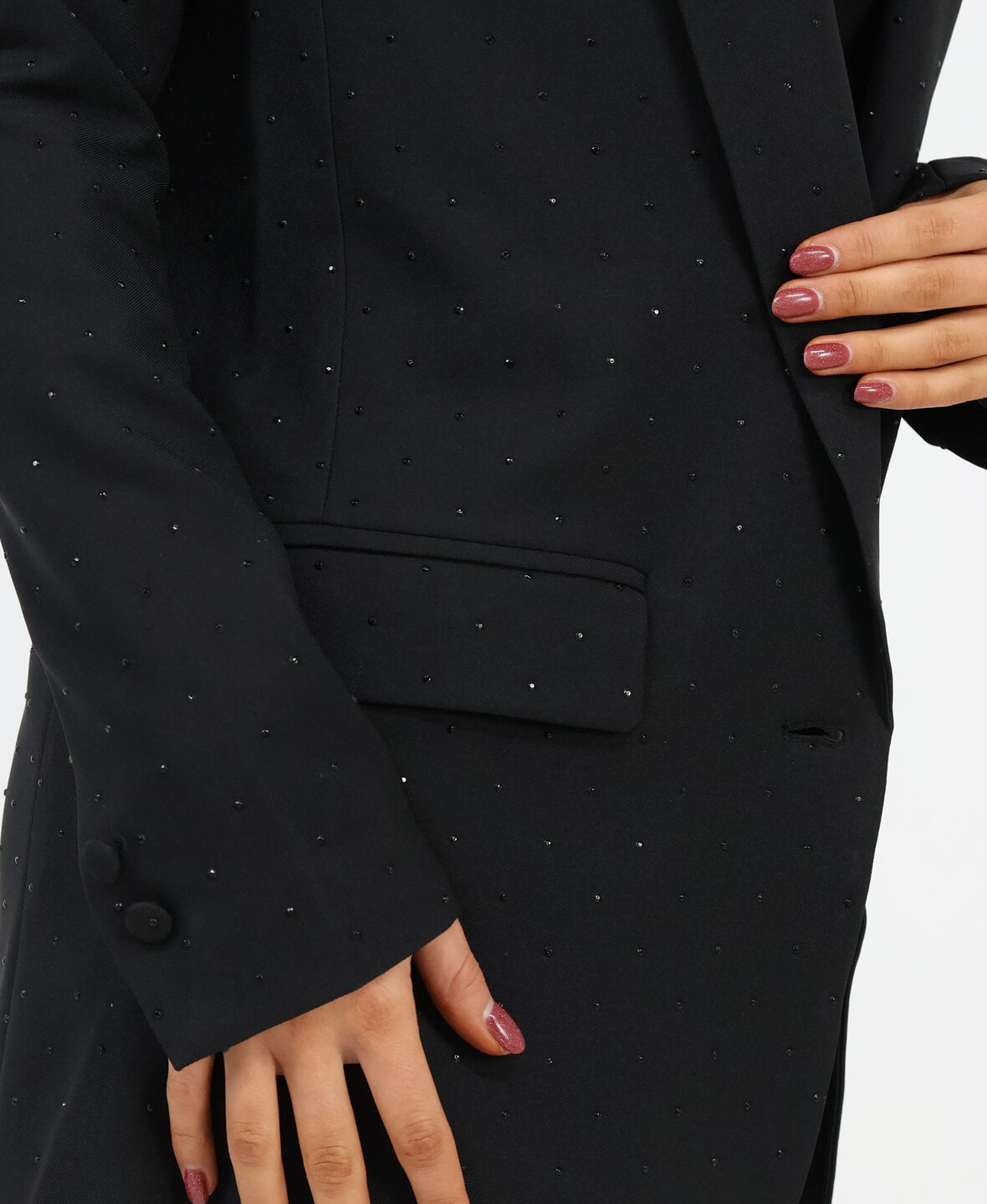 Iconic Diamonds Blazer Black