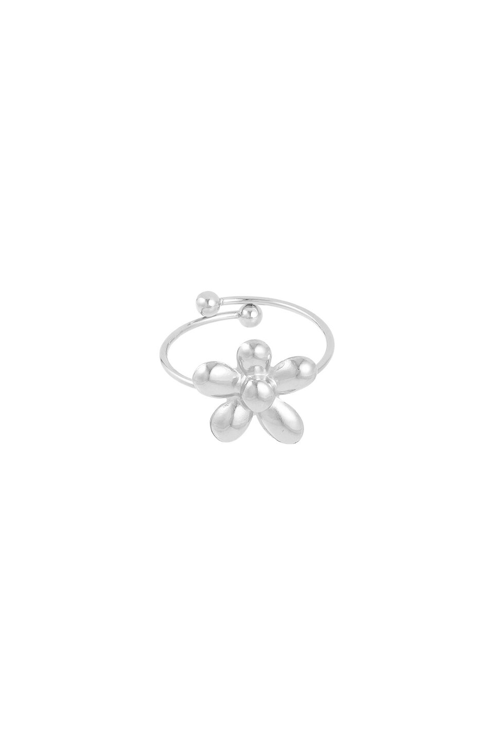 Flower Ring Silver