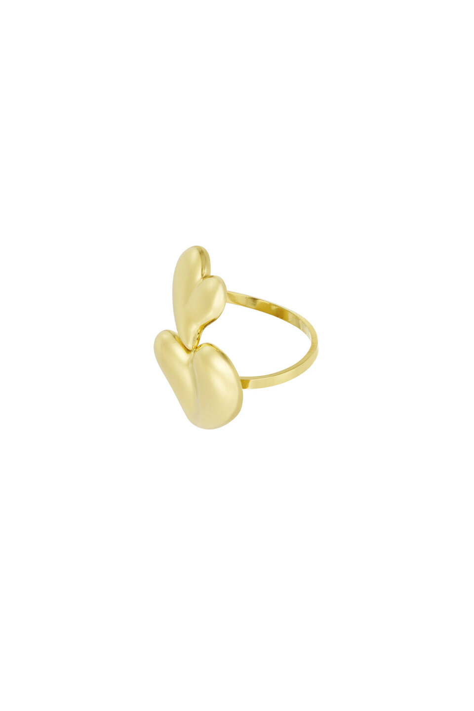 Double Love Ring Gold