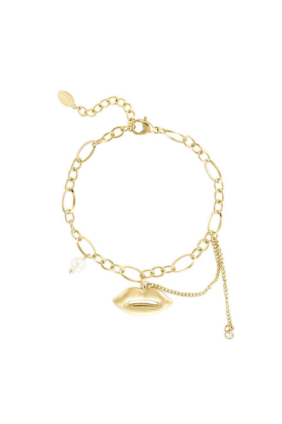 Kiss Bracelet Gold