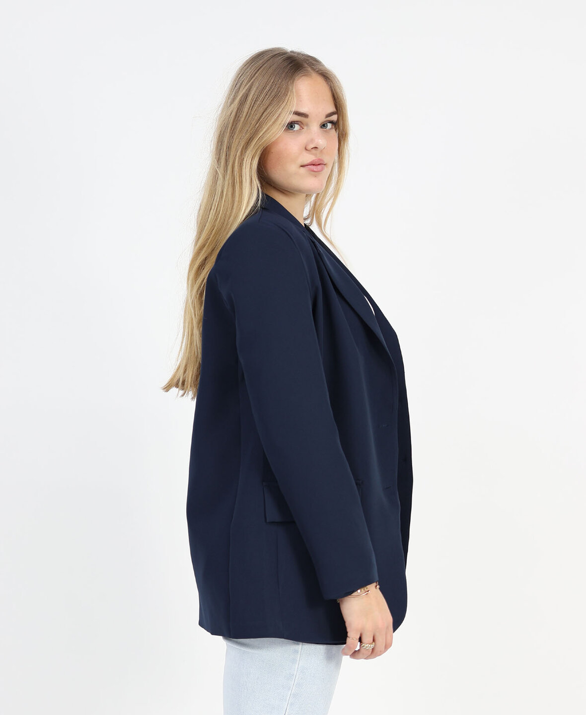 Sanne Blazer Navy Blue