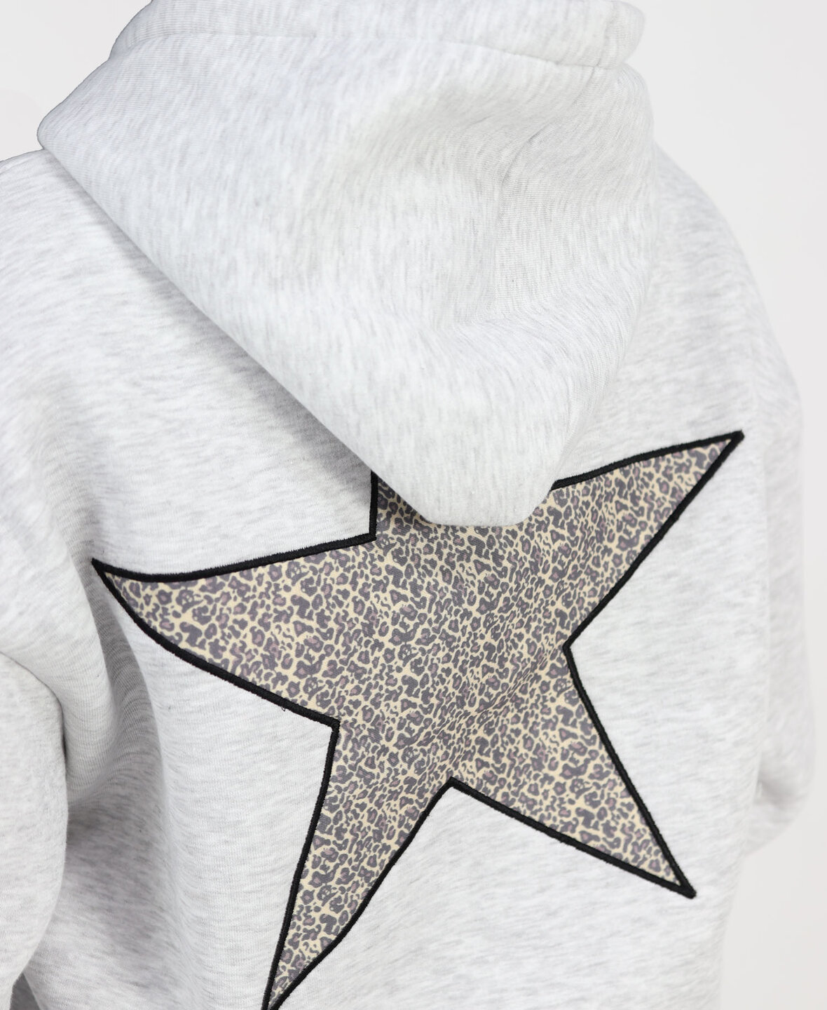 Star Hoodie Lightgrey