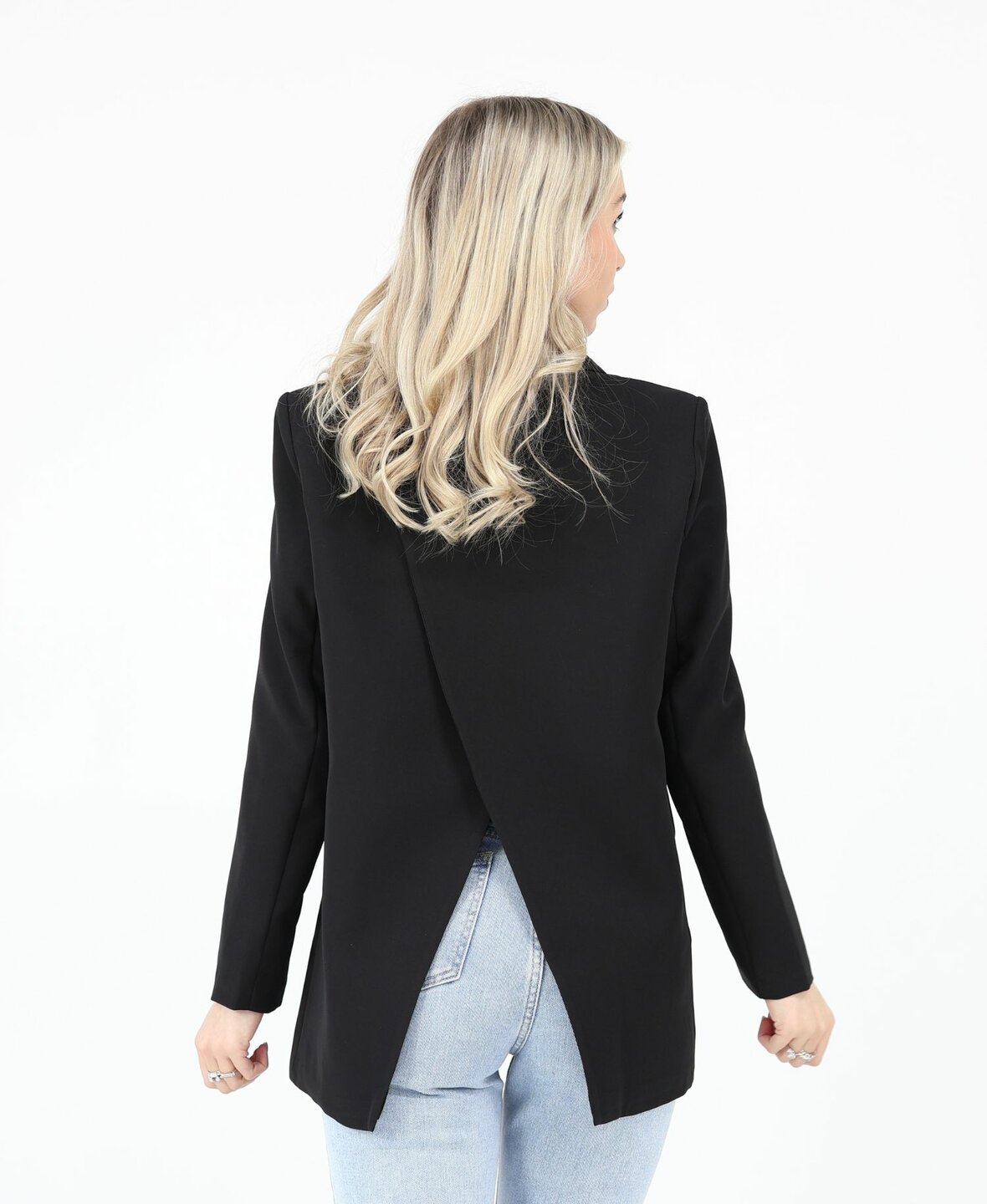 Sanne Split Blazer Black